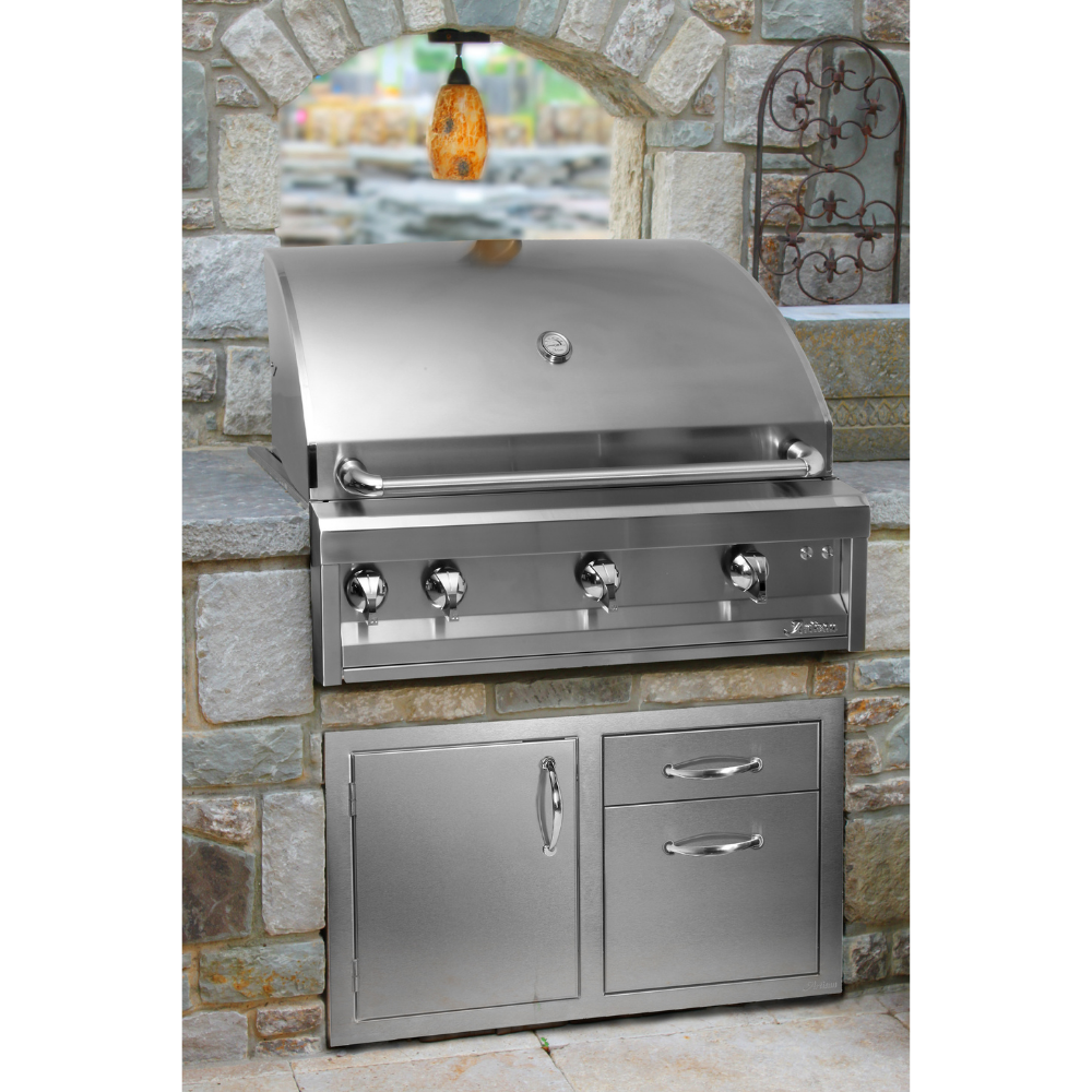 Artisan 32-Inch 3-Burner American Eagle Freestanding Gas Grill (AAEP-32C-NG/LP)