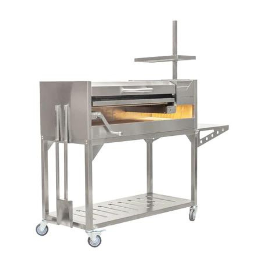 Tagwood BBQ Argentine Santa Maria Wood Fire & Charcoal Grill with Top Lid (BBQ01SS)