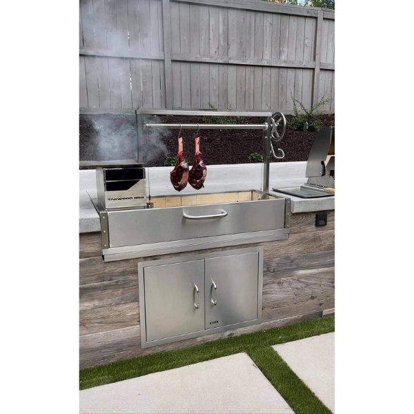 Tagwood BBQ Santa Maria Argentine Wood Fire & Charcoal Grill Built-In (BBQ05SS)