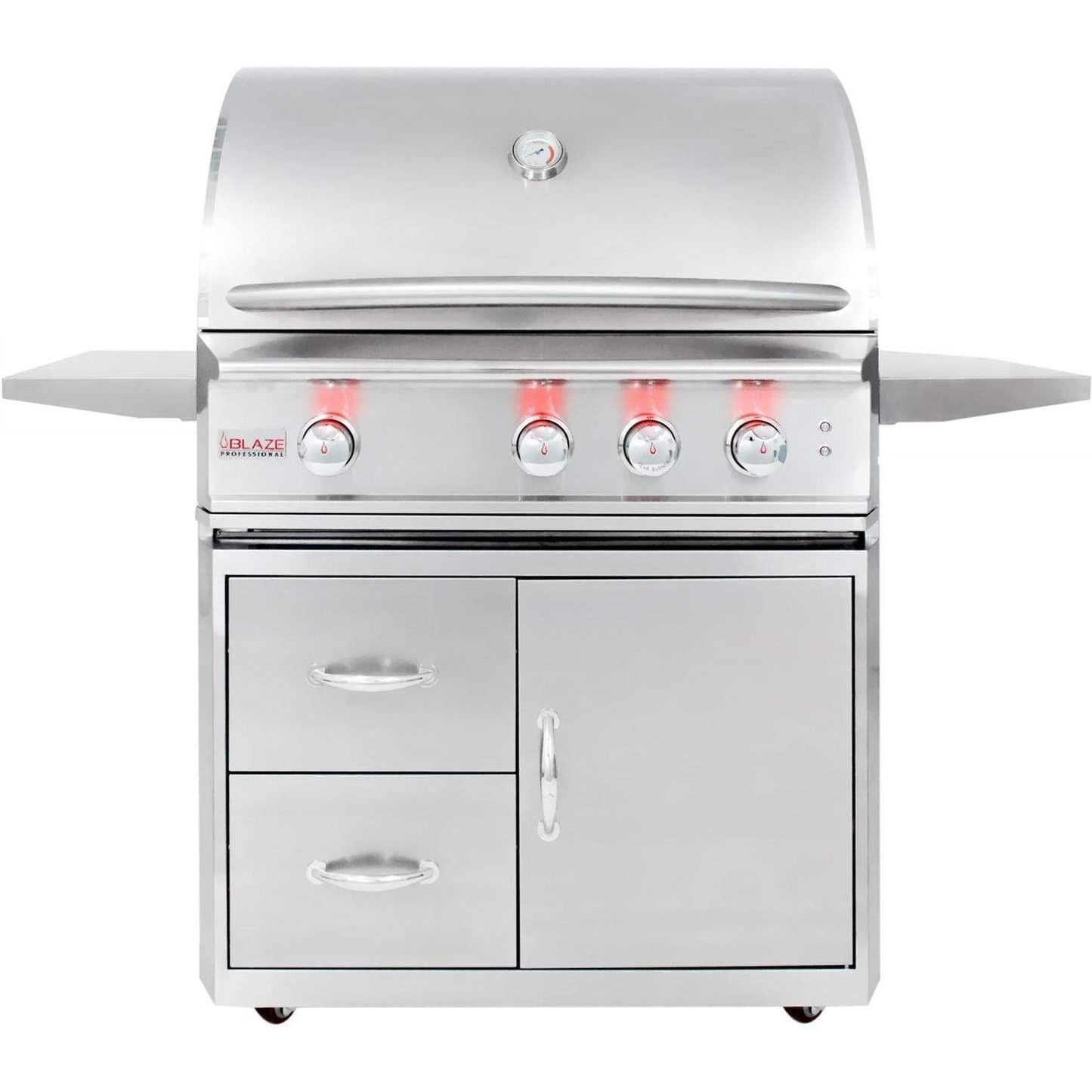 Blaze Professional LUX 34-Inch 3-Burner Freestanding Gas Grill (BLZ-3PRO-LP/NG + CART)