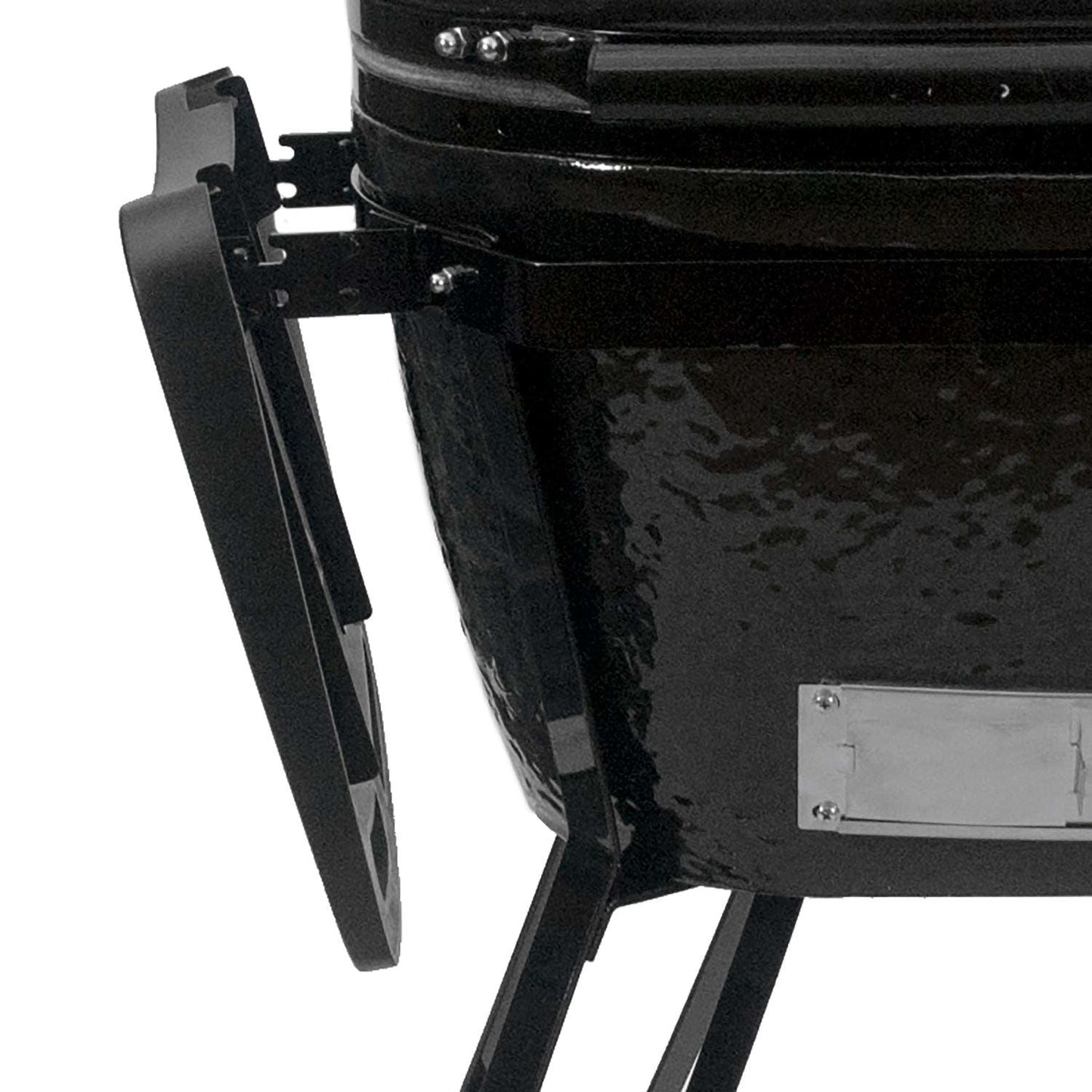 Primo Oval XL 400 Ceramic Kamado Grill with Cradle & Side Shelves