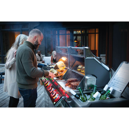Napoleon Prestige PRO 825 Gas Grill with Power Side Burner, Infrared Rear & Bottom Burners- PRO825RSBI