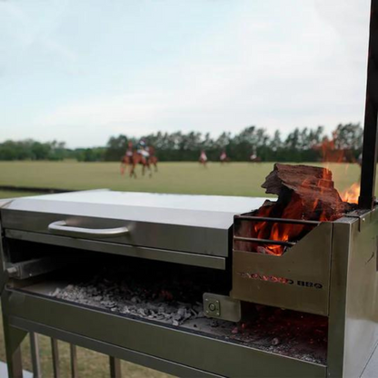 Tagwood BBQ Argentine Santa Maria Wood Fire & Charcoal Grill with Top Lid (BBQ01SS)