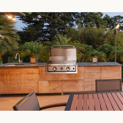 Le Griddle Ranch Hand 2-Burner Built-In/Tabletop Gas Griddle - GFE75