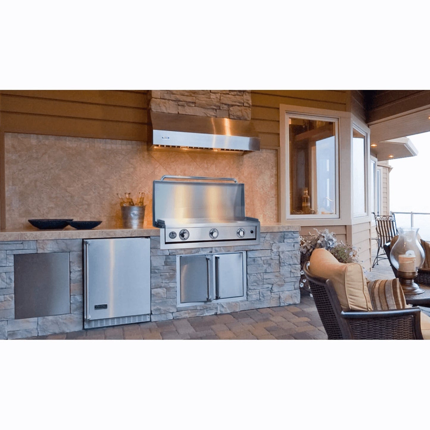 Le Griddle Big Texan 3-Burner Freestanding Gas Griddle - GFE105CK